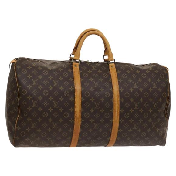 LOUIS VUITTON Monogram Keepall 60 Boston Bag M41422 - Picture 1 of 16